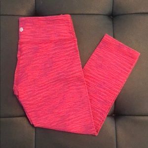 Lululemon Wunder Under II Crop Leggings